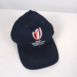 Official RUGBY World Cup France 2023 Navy Cap Unisex, Adjustable One Size